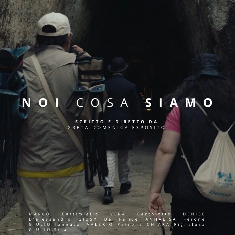 locandina del cortometraggio "Noi cosa siamo"