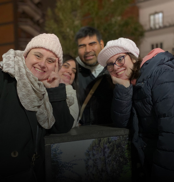 Alcuni ragazzi dell'Associazione Vita Attiva